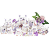 Банка Owl Family 600мл з керамічною кришкою