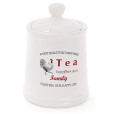 Банка керамічна Тоскана Family TEA 650мл для зберігання сипучих продуктів