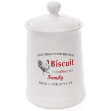 Банка керамічна Тоскана Family BISCUIT 1.75л для зберігання сипучих продуктів