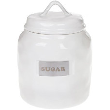 Банка фарфорова Necollie Sugar 900мл, біла