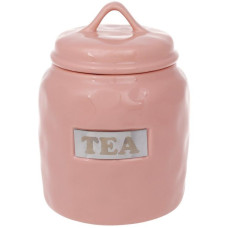 Банка фарфорова Necollie Tea 900мл, рожева
