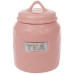 Банка фарфорова Necollie Tea 900мл, рожева