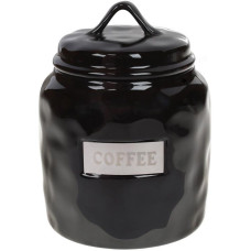 Банка фарфорова Necollie Coffee 900мл, чорна