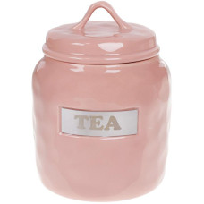 Банка фарфорова Necollie Tea 1500мл, рожева