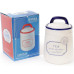 Банка керамічна Red&Blue TEA 800мл, синя Банка керамічна Red&Blue TEA 800мл, синя