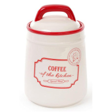 Банка керамічна Red&Blue COFFEE 800мл, червона