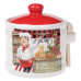 Банка керамічна Шеф-кухар 450мл з дерев'яною ложкою
