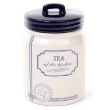 Банка керамічна Red&Blue TEA 900мл, синя