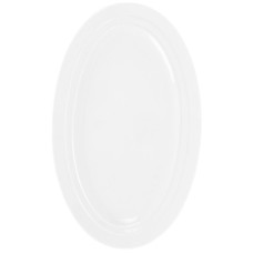 Блюдо фарфорове White City овальне 30х18см (білий фарфор)