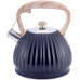 Чайник Kamille Whistling Kettle Black 3л з нержавіючої сталі зі свистком, чорний Чайник Kamille Whistling Kettle Black 3л з нержавіючої сталі зі свистком, чорний