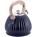 Чайник Kamille Whistling Kettle Black 3л з нержавіючої сталі зі свистком, чорний Чайник Kamille Whistling Kettle Black 3л з нержавіючої сталі зі свистком, чорний