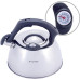 Чайник Kamille Whistling Kettle Thermo 3л з нержавіючої сталі зі свистком і термометром