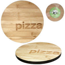 Дошка кухонна Pizza Ø30см для піци, бамбукова