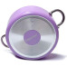 Каструля Fissman Mini Chef Purple 1.8л з антипригарним покриттям