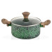Каструля Fissman Malachite 2.7л з антипригарним покриттям EcoStone