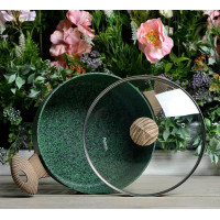 Каструля Fissman Malachite 4.7л з антипригарним покриттям EcoStone