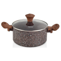 Каструля Fissman Magic Brown 2.7л з антипригарним покриттям Каструля Fissman Magic Brown 2.7л з антипригарним покриттям