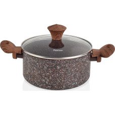 Каструля Fissman Magic Brown 4.7л з антипригарним покриттям