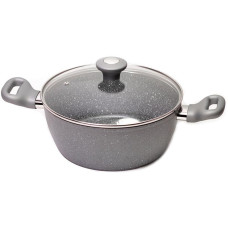 Каструля Kamille Grey Gotland 4л з гранітним антипригарним покриттям