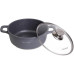 Каструля Kamille Landes Grey 2.3л з литими алюмінієвими ручками Каструля Kamille Landes Grey 2.3л з литими алюмінієвими ручками