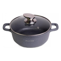 Каструля Kamille Landes Grey 2.3л з литими алюмінієвими ручками Каструля Kamille Landes Grey 2.3л з литими алюмінієвими ручками