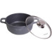Каструля Kamille Landes Grey 4.5л з литими алюмінієвими ручками Каструля Kamille Landes Grey 4.5л з литими алюмінієвими ручками