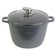 Каструля Kamille Landes Grey 6.2л з литими алюмінієвими ручками