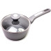 Ківш Kamille Grey Gotland Ø16см зі скляною кришкою