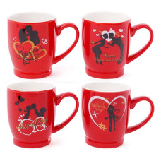 Кружка порцелянова Happy Valentine's 330мл