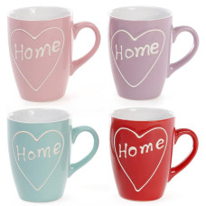 Кружка керамічна Home is where the heart is 310мл