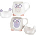 Кружка Owl Family 400мл з керамічною кришкою Кружка Owl Family 400мл з керамічною кришкою