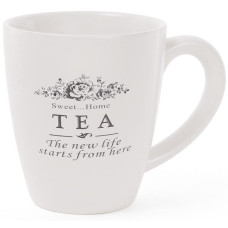 Кружка керамічна Sweet Home TEA 300мл (велика чайна чашка)