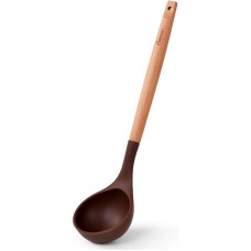 Половник Fissman Chef's Tools 31.5см силікон, шоколадний