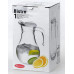Глечик Bistro Jugs 1000мл з пластиковою кришкою Глечик Bistro Jugs 1000мл з пластиковою кришкою