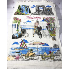 Набір 12 кухонних рушників By IDO Antalya Dreams 40х60, махра/велюр