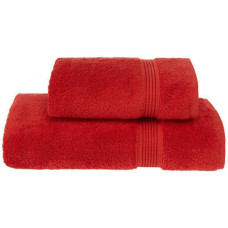 Набір рушників Soft Cotton «Lana Kirmizi» Red банний 75х150см і лицьовий 50х90см, бавовна