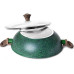 Вок Fissman Malachite Ø30см з антипригарним покриттям EcoStone зі скляною кришкою Вок Fissman Malachite Ø30см з антипригарним покриттям EcoStone зі скляною кришкою