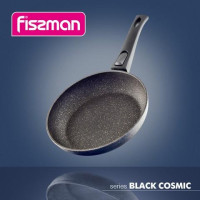 Сковорода Fissman Cosmic Black Ø20см зі знімною ручкою