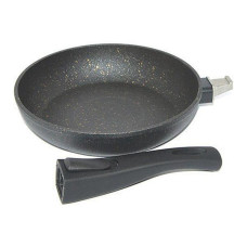 Сковорода Fissman Cosmic Black Ø20см зі знімною ручкою