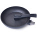 Сковорода Fissman Cosmic Black Ø24см зі знімною ручкою