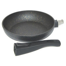 Сковорода Fissman Cosmic Black Ø26см зі знімною ручкою