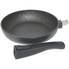 Сковорода Fissman Cosmic Black Ø28см зі знімною ручкою