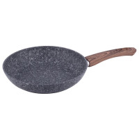 Сковорода Kamille Grey Marble Ø20см індукційна з антипригарним покриттям