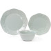 Набір 6 обідніх тарілок Leeds Ceramics Ø28.5см, кам'яна кераміка (м'ятні) Набір 6 обідніх тарілок Leeds Ceramics Ø28.5см, кам'яна кераміка (м'ятні)