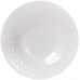 Набір 6 супових тарілок Leeds Ceramics Ø23см, кам'яна кераміка (білі)