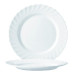 Десертна тарілка Luminarc Trianon White Ø19см, склокерамічна