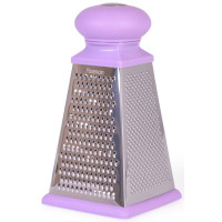 Терка 4-х гранна Fissman Meotida Pyramida 21см з пластиковою ручкою