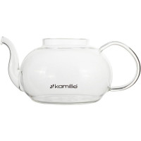 Чайник скляний заварювальний Kamille 500мл зі знімним ситечком (0783s)